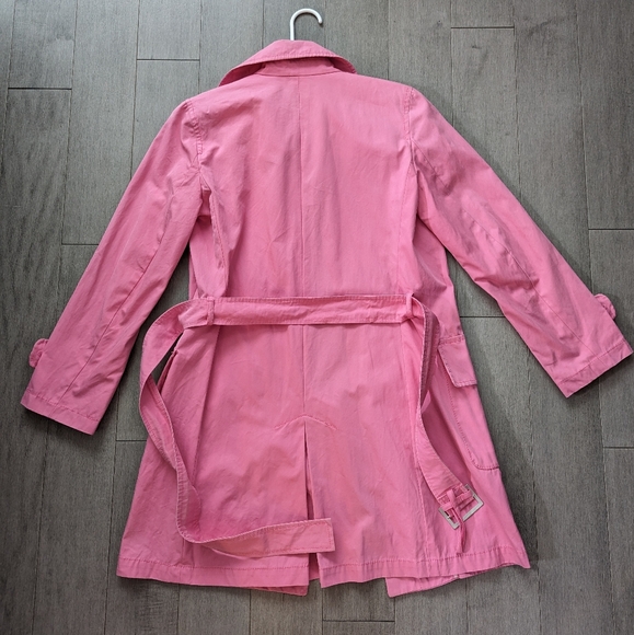 Weekend Max Mara pink trench coat jacket size 6 - Picture 10 of 14